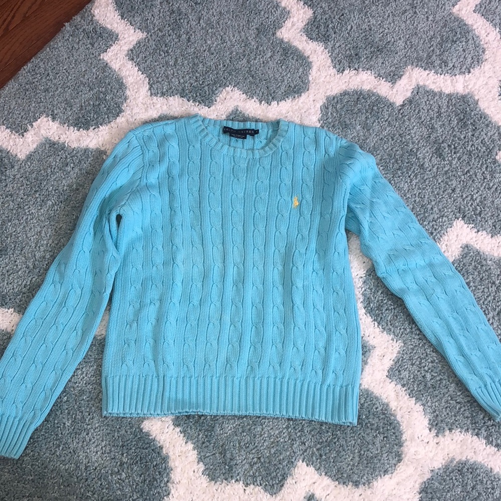 Beautiful blue Ralph Lauren Polo Sweater